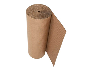 Rollos de cartón corrugado